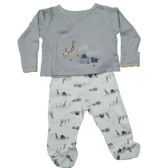 Gerber Other - Gerber Organic "Wild about Mommy" Safari Outfit